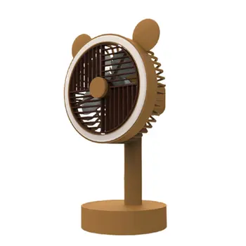 W2 Cartoon Desktop Turntable Desktop Fan With Light Home Office Desk Speed Adjustable Air Cooler Outdoor
W2 Cartoon Desktop Turntable Desktop Fan With Light Home Office Desk Speed Adjustable Air Cooler Outdoor