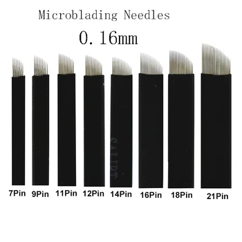 100pcs 16 Pin Needle Shape U Tattoo Superior Microblading Blades Eyebrow For Permanent Makeup Manual Pen 3D Eyebrow Embroidery
100pcs 16 Pin Needle Shape U Tattoo Superior Microblading Blades Eyebrow For Permanent Makeup Manual Pen 3D Eyebrow Embroidery