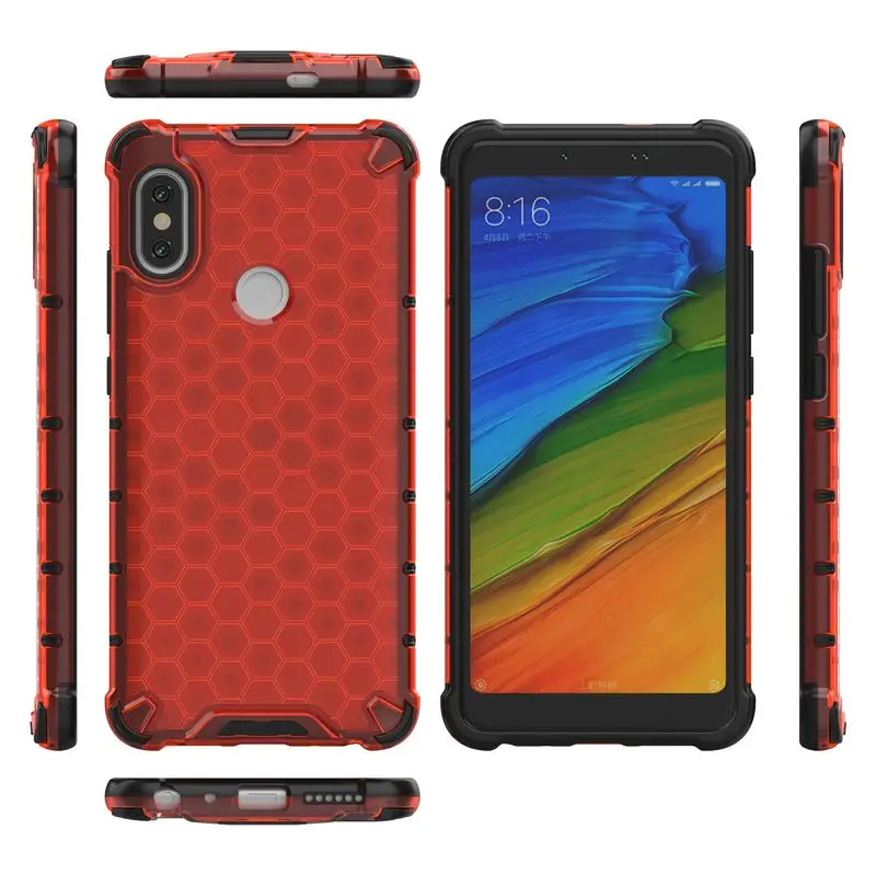 XiaoMi RedMi Note5 Case Fashion Honeycomb Soft Silicone Airbag Shockproof Back Cover For RedMi Note 5 Anti-fall Phone Case
XiaoMi RedMi Note5 Case Fashion Honeycomb Soft Silicone Airbag Shockproof Back Cover For RedMi Note 5 Anti-fall Phone Case