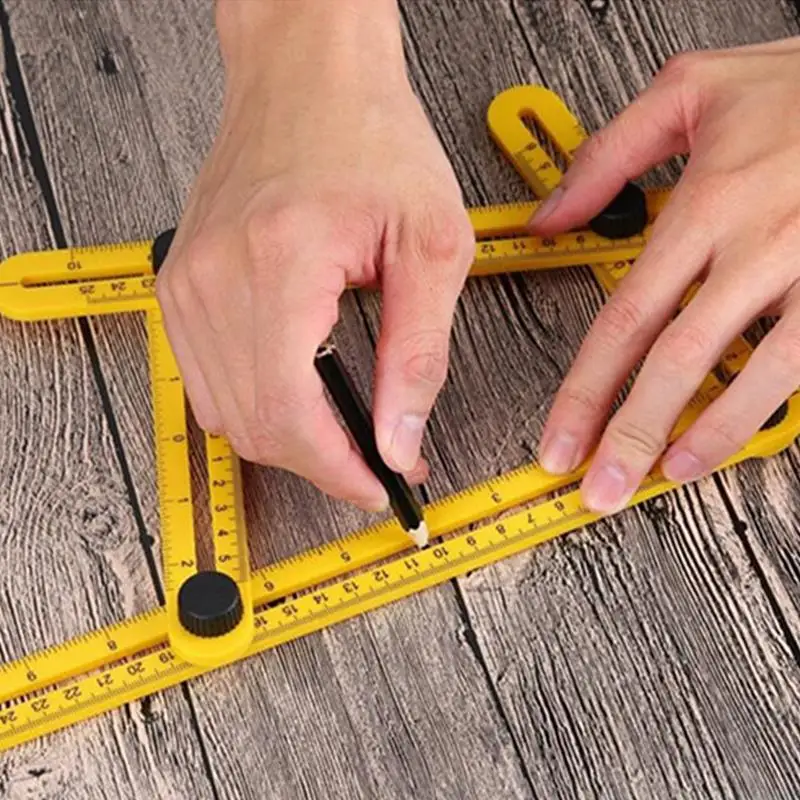 Multi Angle Measuring Ruler Angle Model Ruler Plastic Measurement Tools for DIY Handymen Carpenters Tile Wood Corner Protractor
Multi Angle Measuring Ruler Angle Model Ruler Plastic Measurement Tools for DIY Handymen Carpenters Tile Wood Corner Protractor