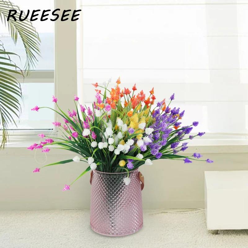 Generic Artificial Flowers Outdoor UV Resistant Shrubs Plants For