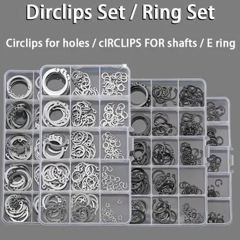 Circlips for Holes / Circlips for Shafts / E Ring Combination Set Clamp Spring Split Washer C-type E-type Circlip Plier Set
Circlips for Holes / Circlips for Shafts / E Ring Combination Set Clamp Spring Split Washer C-type E-type Circlip Plier Set