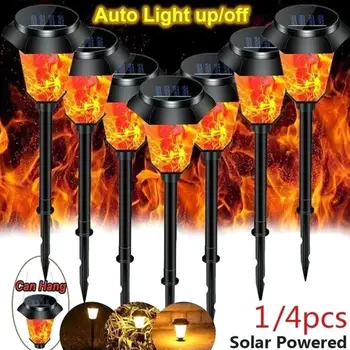 Lighting Lamp Lawn Pathways Lights Solar Power Hexagon IP65 Garden LED Flickering Light Sensor 1PCS/4PCS Durable Eco-Friendly
Lighting Lamp Lawn Pathways Lights Solar Power Hexagon IP65 Garden LED Flickering Light Sensor 1PCS/4PCS Durable Eco-Friendly