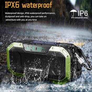 Portable Hand Radio Solar Crank Dynamo Powered AM/FM/NOAA Weather Radio Use Emergency LED Flashlight And Power Bank
Portable Hand Radio Solar Crank Dynamo Powered AM/FM/NOAA Weather Radio Use Emergency LED Flashlight And Power Bank