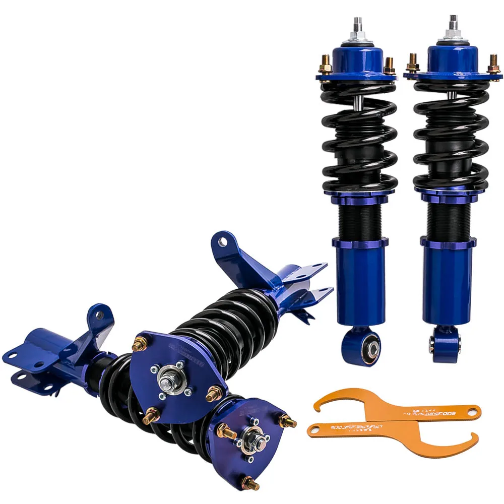 Complete Coilovers Adj. Height Shock Absorber 4PCS For Honda Civic EM2 2001 2002 2003 2004 2005 Strut Spring
Complete Coilovers Adj. Height Shock Absorber 4PCS For Honda Civic EM2 2001 2002 2003 2004 2005 Strut Spring