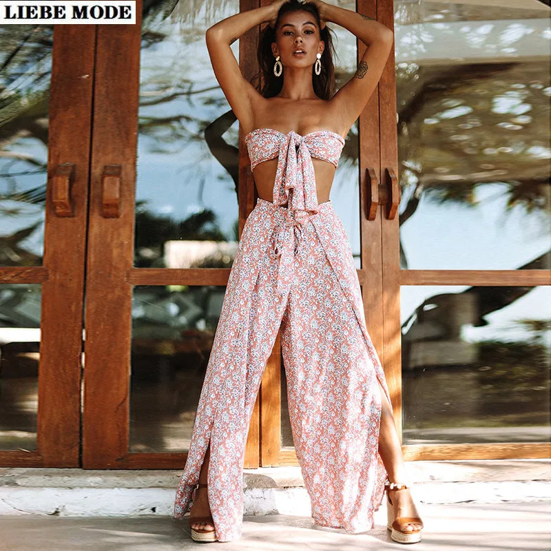 2 Piece Set Casual Tracksuit Women Slash Neck Tank Top and Long Skirt Pants 2020 New Hot Female Streetwear Wide Leg Pant Suits
2 Piece Set Casual Tracksuit Women Slash Neck Tank Top and Long Skirt Pants 2020 New Hot Female Streetwear Wide Leg Pant Suits