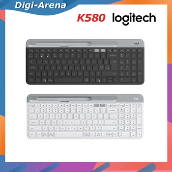 Original Logitech K580 Wireless Keyboard Multi-Device 2.4G Bluetooth Unifying Dual Mode Portable For PC Tablet Phone
Original Logitech K580 Wireless Keyboard Multi-Device 2.4G Bluetooth Unifying Dual Mode Portable For PC Tablet Phone
