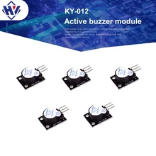 5pcs/lot KY-012 3.5-5.5V Active Buzzer Module for Arduino DIY Starter KIT PC Printer Applicable Accessorie Sensor 37 In 1 Module
5pcs/lot KY-012 3.5-5.5V Active Buzzer Module for Arduino DIY Starter KIT PC Printer Applicable Accessorie Sensor 37 In 1 Module