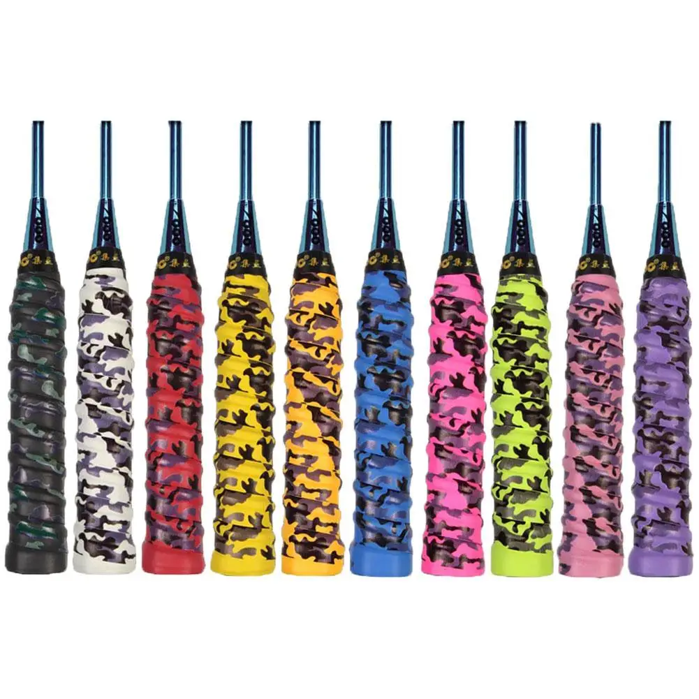 Camouflage Print Anti-slip Badminton Grip Tennis Overgrip padel Over Grip Sweat Band For Fishing Rod Winding For Racket Squash
Camouflage Print Anti-slip Badminton Grip Tennis Overgrip padel Over Grip Sweat Band For Fishing Rod Winding For Racket Squash