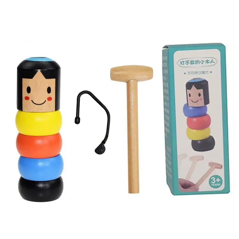 1set Unbreakable Wooden Man Magic Toy Immortal Daruma Magic Tricks Close Up Stage Magic Props Comedy Mentalism Fun Toy Accessory
1set Unbreakable Wooden Man Magic Toy Immortal Daruma Magic Tricks Close Up Stage Magic Props Comedy Mentalism Fun Toy Accessory