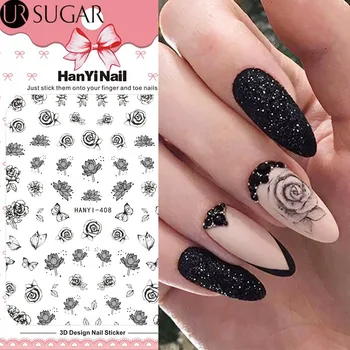 1 PC 3D Nail Art Sticker Flower Butterfly Nail Art Transfer Stickers Rose Leaf Image Nail Decals DIY Nail Art Decoration
1 PC 3D Nail Art Sticker Flower Butterfly Nail Art Transfer Stickers Rose Leaf Image Nail Decals DIY Nail Art Decoration