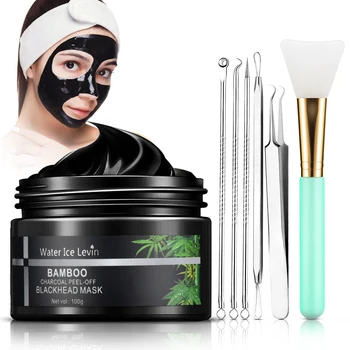 New Black Mask Kit For Face Skin Care Bamboo Charcoal Facial Masks Remove Blackhead Dot Acne Peeling Mask Facial Nose Deep Clean
New Black Mask Kit For Face Skin Care Bamboo Charcoal Facial Masks Remove Blackhead Dot Acne Peeling Mask Facial Nose Deep Clean