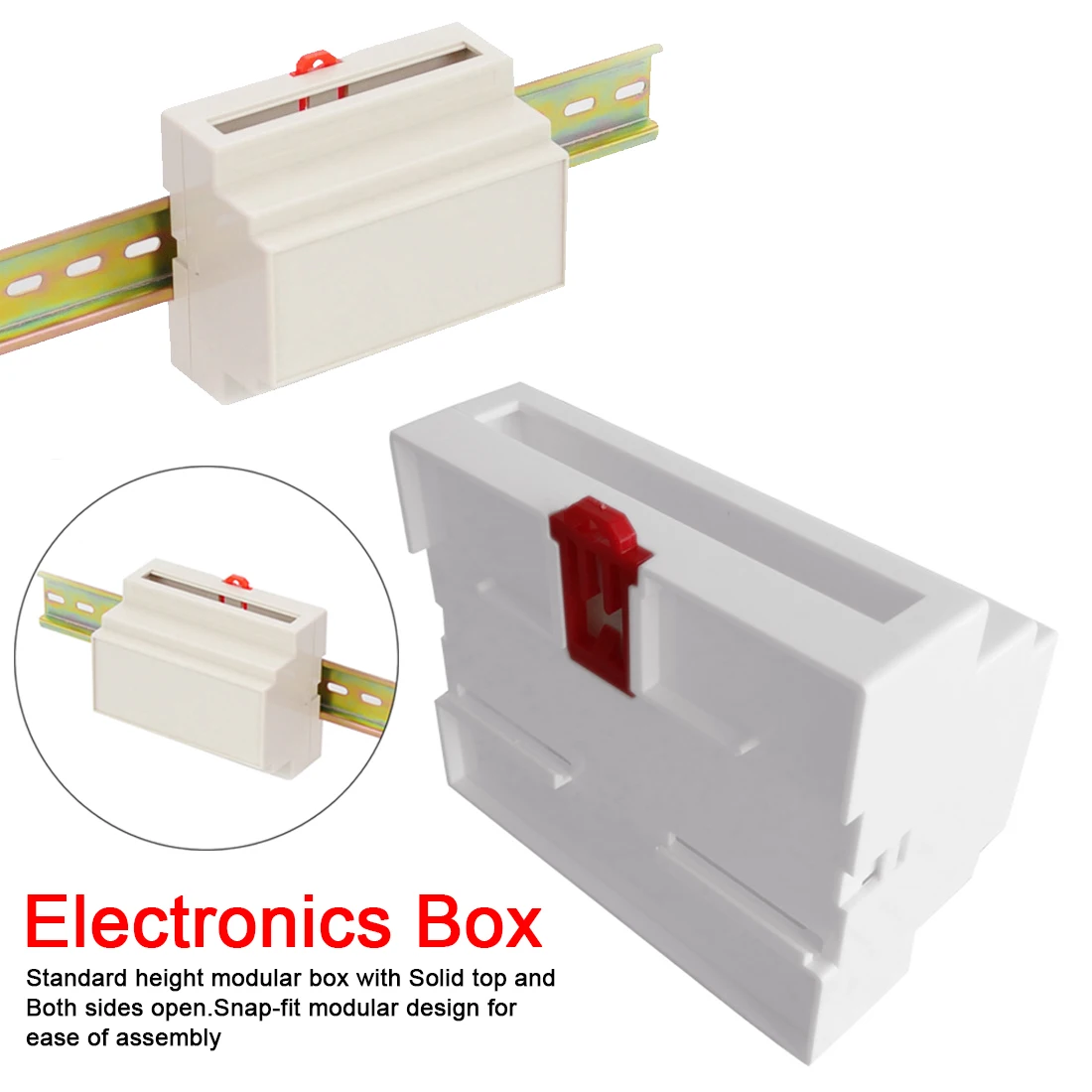 1Pc Wall Mount Beige Plastic Din Rail Enclosure Junction Box Electronic Equipment Enclosure Industrial Box 107*87*59mm
1Pc Wall Mount Beige Plastic Din Rail Enclosure Junction Box Electronic Equipment Enclosure Industrial Box 107*87*59mm