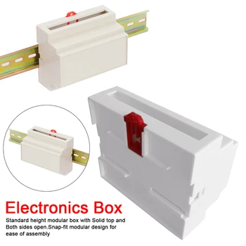 1Pc Wall Mount Beige Plastic Din Rail Enclosure Junction Box Electronic Equipment Enclosure Industrial Box 107*87*59mm
1Pc Wall Mount Beige Plastic Din Rail Enclosure Junction Box Electronic Equipment Enclosure Industrial Box 107*87*59mm