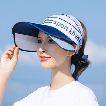 MAERSHEI Sun Visor Retractable Women's Sun Hats Summer New Ladies Empty Top Hat Anti-UV Oversized Sun Visor Beach Hats For Women
MAERSHEI Sun Visor Retractable Women's Sun Hats Summer New Ladies Empty Top Hat Anti-UV Oversized Sun Visor Beach Hats For Women