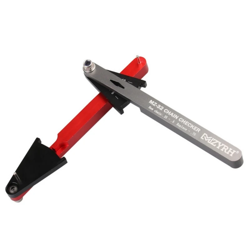 Multi-functional Bicycle Bike Chain Checker Wear Indicator Measuring Instrument Gauge Repair Checker Road Bike Accessories AH01
Multi-functional Bicycle Bike Chain Checker Wear Indicator Measuring Instrument Gauge Repair Checker Road Bike Accessories AH01