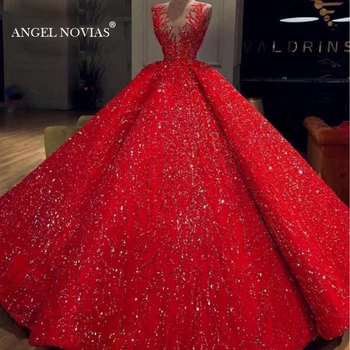 Long Ball Gown Evening Dresses 2020 Arabic Dubai Formal Glitters Vestido Formatura Longo 
Long Ball Gown Evening Dresses 2020 Arabic Dubai Formal Glitters Vestido Formatura Longo