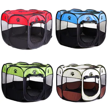 Foldable Octagonal Pet Dog Fence Tent Waterproof Comfortable Breathable Mesh Pet House Best Price 
Foldable Octagonal Pet Dog Fence Tent Waterproof Comfortable Breathable Mesh Pet House Best Price