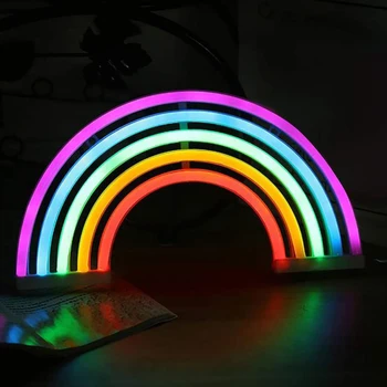 Neon Light Sign Rainbow Bedroom Wall Lamp LED USB Battery Operated Marquee Signs Lighting Wedding Birthday Party Decor
Neon Light Sign Rainbow Bedroom Wall Lamp LED USB Battery Operated Marquee Signs Lighting Wedding Birthday Party Decor