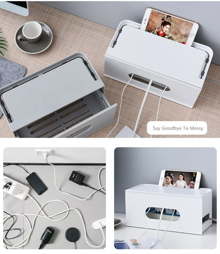 Double Layers Drawer Type WIFI Router Storage Box 23 Double Layers Drawer Type WIFI Router Storage Box 13