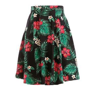 2020 Green Summer Skirt A-line Short Flare Skirts Womens Knee Length 40s 50s 60s Vintage High Waist School Cotton Women Skirt
2020 Green Summer Skirt A-line Short Flare Skirts Womens Knee Length 40s 50s 60s Vintage High Waist School Cotton Women Skirt