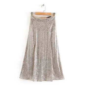 2020 spring women's new fashion trend HOM evening skirt in the long sequin skirt annual meeting skirt
2020 spring women's new fashion trend HOM evening skirt in the long sequin skirt annual meeting skirt