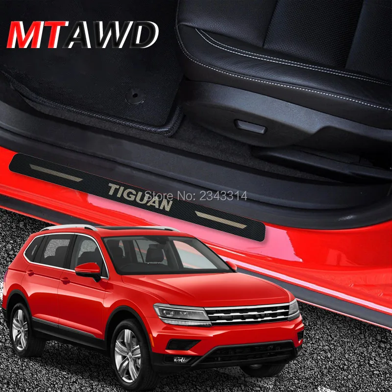 For Volkswagen Tiguan 2017-2020 Stainless Door Sill Scuff Kick Plate Protector Trim Sticker Guard Cover Car Styling Accessories
For Volkswagen Tiguan 2017-2020 Stainless Door Sill Scuff Kick Plate Protector Trim Sticker Guard Cover Car Styling Accessories