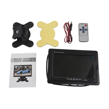 12V-24V 7 inch TFT LCD Color HD Monitor for Car CCTV Reverse Rear View Backup Camera
12V-24V 7 inch TFT LCD Color HD Monitor for Car CCTV Reverse Rear View Backup Camera