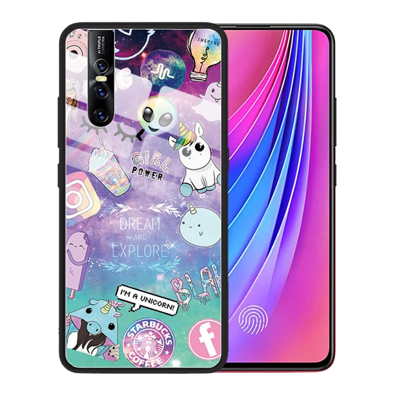Drawing Paiting Tempered Glass Case for VIVO NEX 3 V15 Pro V11 V9 V7 Plux V5 Youth Anti-Scratch Shockproof Cover
Drawing Paiting Tempered Glass Case for VIVO NEX 3 V15 Pro V11 V9 V7 Plux V5 Youth Anti-Scratch Shockproof Cover