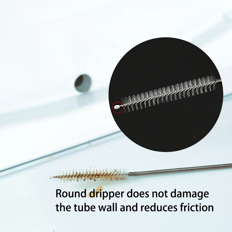 Refrigerator Drain Hole Clog Remover Dredge Cleaning Set Flexible Refrigerator Scrub Brush Water Dredging Tool Cleaning Brush
Refrigerator Drain Hole Clog Remover Dredge Cleaning Set Flexible Refrigerator Scrub Brush Water Dredging Tool Cleaning Brush