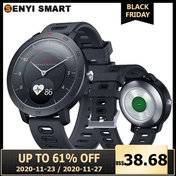 NEW Hybrid Smartwatch Heart Rate Blood Pressure Monitor Smart Watch Exercise Tracking Sleep Tracking Smart Notifications
NEW Hybrid Smartwatch Heart Rate Blood Pressure Monitor Smart Watch Exercise Tracking Sleep Tracking Smart Notifications