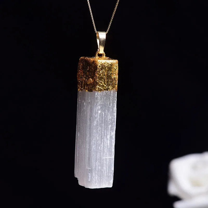 1pc Natural Selenite plaster Pendant Mineral Jewelry Reiki Healing Add Charm DIY gifts Souvenir
1pc Natural Selenite plaster Pendant Mineral Jewelry Reiki Healing Add Charm DIY gifts Souvenir