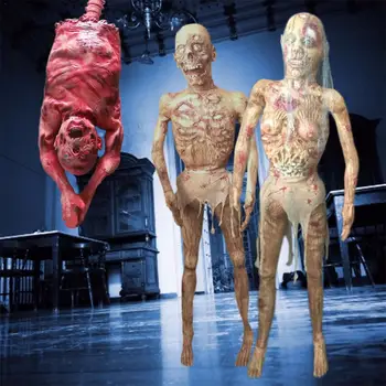 2020 Very Horror Halloween Decoration Creepy Zombie Ghost Scary Bloody Body Zombie Escape Haunted House Bar Props
2020 Very Horror Halloween Decoration Creepy Zombie Ghost Scary Bloody Body Zombie Escape Haunted House Bar Props
