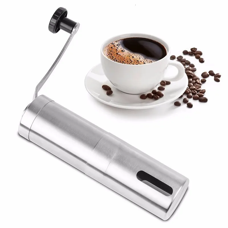 Manual Coffee Grinder Coffee Maker ceramics Core 304 Stainless Steel Hand Burr Mill Grinder Ceramic Corn Coffee Grinding Machine
Manual Coffee Grinder Coffee Maker ceramics Core 304 Stainless Steel Hand Burr Mill Grinder Ceramic Corn Coffee Grinding Machine