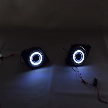 Car LED COB Angel Eyes DRL Yellow Signal Light H11 Fog Lights for Toyota RAV4 RAV-4 2009-2011(White Angel Eye)
Car LED COB Angel Eyes DRL Yellow Signal Light H11 Fog Lights for Toyota RAV4 RAV-4 2009-2011(White Angel Eye)