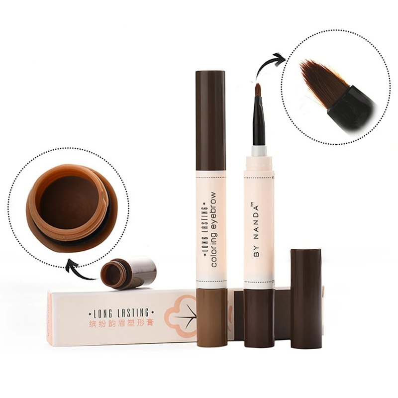 1pcs Eyebrow Pencil with Brush Makeup Fine Eyebrow Pomade Gel Enhancer Waterproof Makeup Cosmetic Natural Eyebrow Gel Pomade
1pcs Eyebrow Pencil with Brush Makeup Fine Eyebrow Pomade Gel Enhancer Waterproof Makeup Cosmetic Natural Eyebrow Gel Pomade