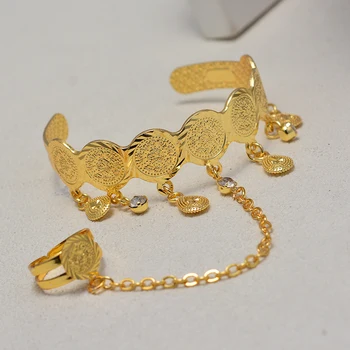 Annayoyo 1pcs of Gold Copper Bracelets for Girls Dubai Jewelry Bracelet ring,boys Children African gifts kid Birthday present
Annayoyo 1pcs of Gold Copper Bracelets for Girls Dubai Jewelry Bracelet ring,boys Children African gifts kid Birthday present