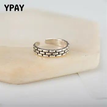 YPAY Vintage Geometric Block Joint Stackable Rings for Women Men Real 925 Sterling Silver Adjustable Toe Ring Jewelry YMR312
YPAY Vintage Geometric Block Joint Stackable Rings for Women Men Real 925 Sterling Silver Adjustable Toe Ring Jewelry YMR312