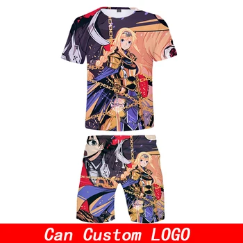 Alicization 3D print anime Harajuku 2 pic T shirt and short Two Piece High Quality Popular Casual Streetwear New set
Alicization 3D print anime Harajuku 2 pic T shirt and short Two Piece High Quality Popular Casual Streetwear New set