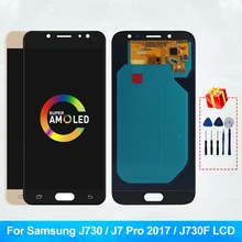 

ML1 Super Amoled J730FN/DS LCD For Samsung Galaxy J7 Pro 2017 J730 J730F LCD Display and Touch Screen Digitizer Replacement