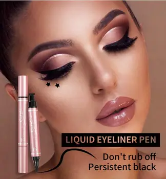 Double Head Liquid Eyeliner Pencil 2 In 1 Waterproof Seal Eyeliner Black Long Lasting Quick Dry Eye Makeup Kit Cosmetic TSLM1
Double Head Liquid Eyeliner Pencil 2 In 1 Waterproof Seal Eyeliner Black Long Lasting Quick Dry Eye Makeup Kit Cosmetic TSLM1