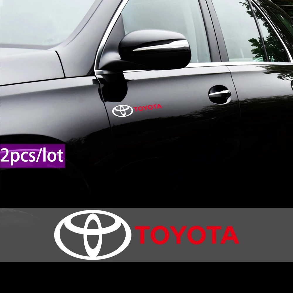 2 шт. виниловые наклейки на машину художественные креативные Авто для Toyota camry chr