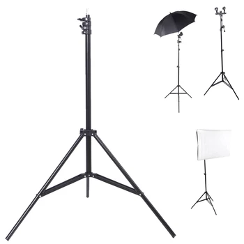 2m/6.56ft Photography Light Stand Aluminum Alloy Photo Studio Stand Tripod for Camera Softbox Reflector Background Umbrella
2m/6.56ft Photography Light Stand Aluminum Alloy Photo Studio Stand Tripod for Camera Softbox Reflector Background Umbrella