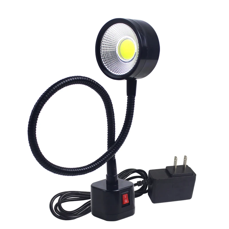 LED Work Light Magnetic Base Flexible Gooseneck Lamp 5W Sewing Clothing Machine Light With Plug
LED Work Light Magnetic Base Flexible Gooseneck Lamp 5W Sewing Clothing Machine Light With Plug