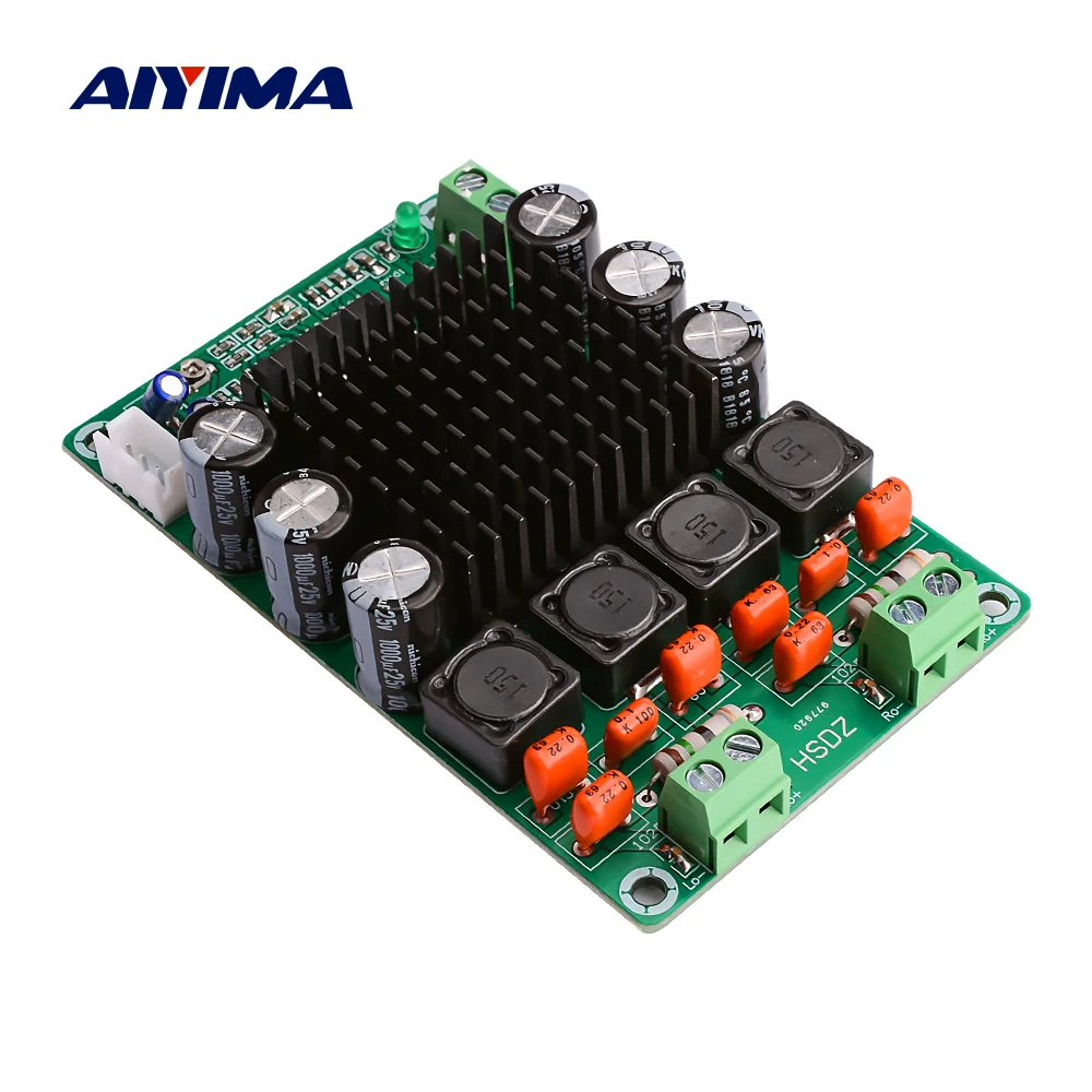 AIYIMA TK2050 усилитель мощности аудио Плата 2X50W двухканальный стерео класса T Цифровые