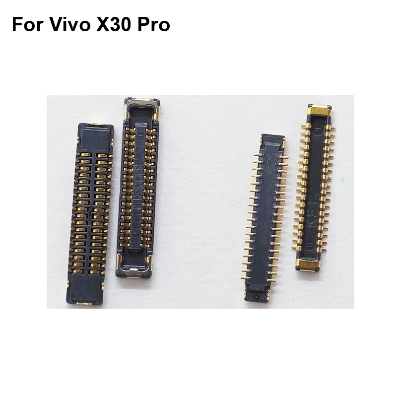Разъем FPC для Vivo X30 Pro 2 шт. ЖК-дисплей экран на гибком кабеле материнская плата X 30 |
