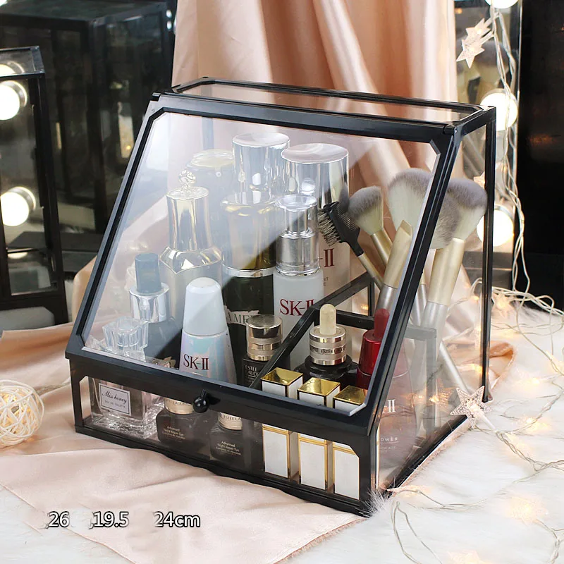 Acrylic Glass Cosmetic Storage Box Dustproof Cover Multi-function Skin Care Lipstick Beauty Makeup Brush Bucket Desktop Cabinet
Acrylic Glass Cosmetic Storage Box Dustproof Cover Multi-function Skin Care Lipstick Beauty Makeup Brush Bucket Desktop Cabinet
