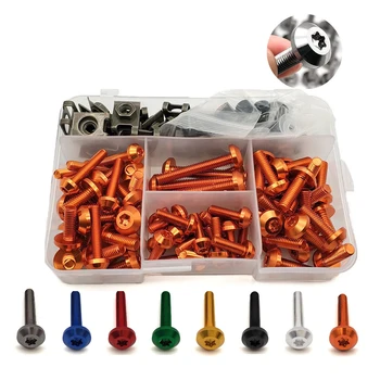 Universal Motorcycle Body Fairing Bolt Kit Fasteners Clip Screws Set For KTM 300 XC-W EXC XC 350 SX XC -F F-W EXC-F 400 XC-W
Universal Motorcycle Body Fairing Bolt Kit Fasteners Clip Screws Set For KTM 300 XC-W EXC XC 350 SX XC -F F-W EXC-F 400 XC-W