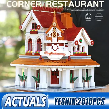 Mould King MOC The Restaurant Corner Creator Street View Model Building Blocks Bricks Kids Educational Toy Christmas Gift 
Mould King MOC The Restaurant Corner Creator Street View Model Building Blocks Bricks Kids Educational Toy Christmas Gift