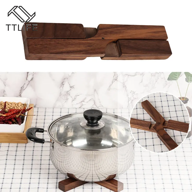Folding Insulation Pad Wood Collapsable Trivet for Non-slip Pot Holder Cross Hot Pads Placemat Table Coaster Kitchen Accessories
Folding Insulation Pad Wood Collapsable Trivet for Non-slip Pot Holder Cross Hot Pads Placemat Table Coaster Kitchen Accessories